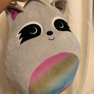 Gray and Multicolor Plush Cat Toy Squishmellow